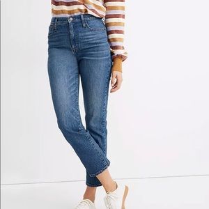 Madewell Classic Straight Jeans in Coldbrook Wash